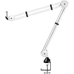 Microphone Boom Arm Mic Stand Adjustable Clip Studio Suspension Scissor Arm